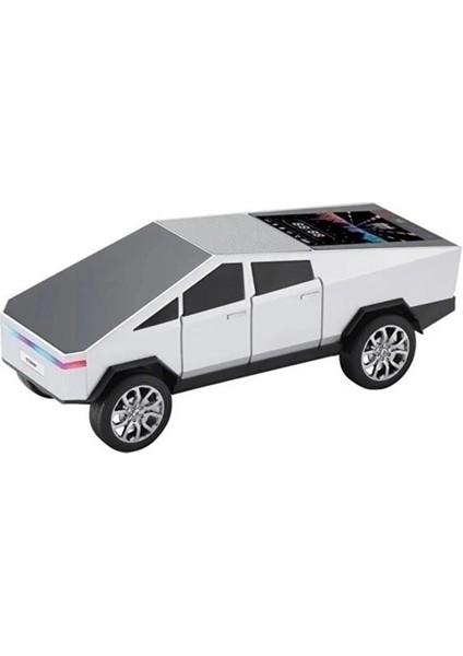 Buğz D68 Cyber Model Araba Tasarımlı Bluetooth Hoparlör 15W Güçlü Ses Rgb LED /tws/usb Beyaz fiyatları