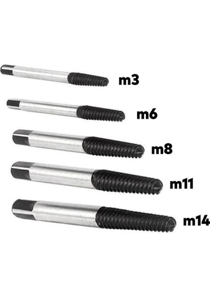 Klavuz Pafta Takımı 5 'li Seti Hainz Köln Ahşap Metal Yüzey Vida Iç Diş Açma Çıkarma Kollu Set fiyatları