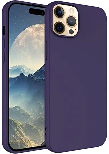 iPhone 12 Pro Kılıf Esnek Yapılı First Silikon Kapak