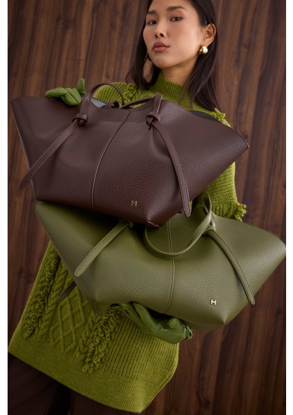 Maxi Shopper Çanta Acı Kahve fiyatları