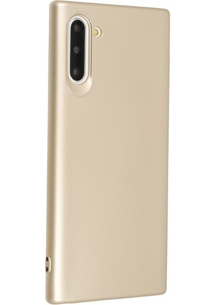 Samsung Galaxy Note 10 Kılıf Esnek Yapılı First Silikon Kapak