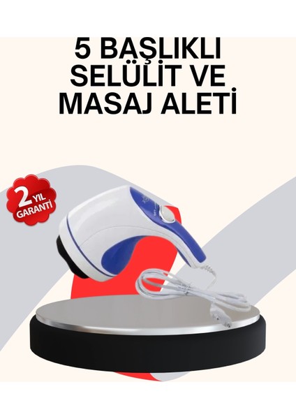 Buğz Taşınabilir Elektrikli Masaj Cihazı – Selülit ve Yağ Karşıtı