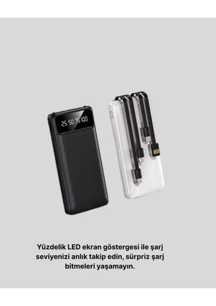 Buğz Çoklu Güvenlik Korumalı 20.000 Mah Powerbank Fener Özellikli modelleri