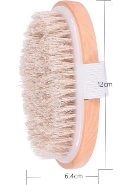 Buğz Parlak ve Pürüzsüz Görünüm Sağlayan %100 Doğal At Kılı Selülit Fırçası (Oval) modelleri