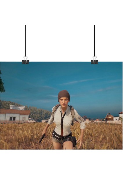Pubg: Battlegrounds Poster7 - Retro Duvar Dekoru