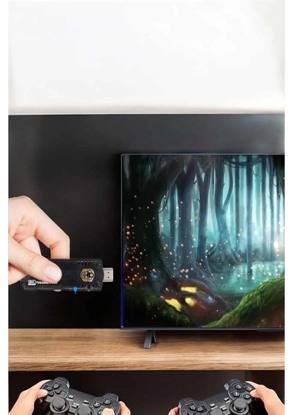 Buğz 20.000 Oyunlu Premium Model Oyun Konsolu 8k Android Tv Hd Game Stick indirimleri