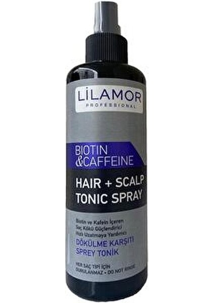 Biotin & Kafein Dökülme Karşıtı Saç ve Deri Tonik Sprey 250 ml Hızlı Uzama Desteği fiyatları