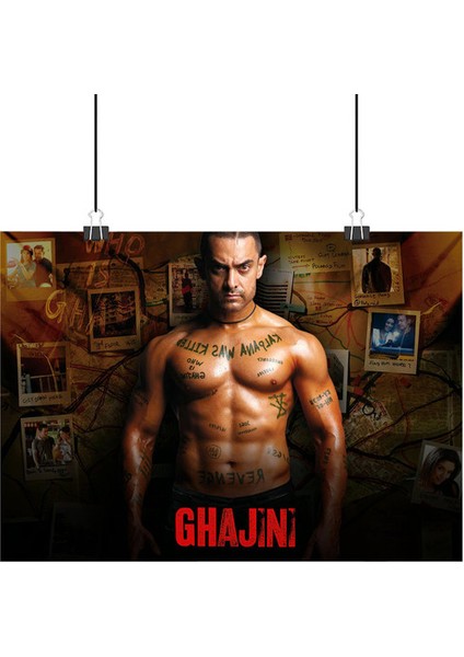 Aamir Khan Poster3 - Retro Duvar Dekoru