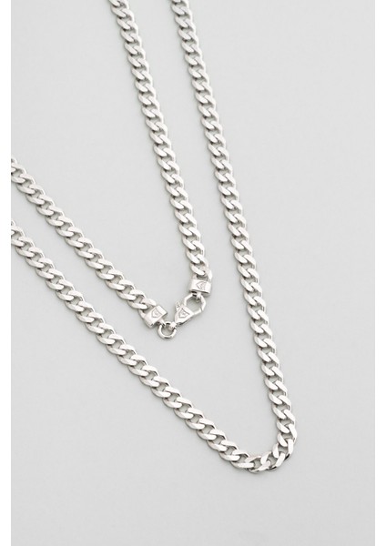 Kronos Gümüş Erkek Zincir Kolye