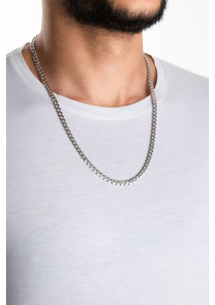 Kronos Gümüş Erkek Zincir Kolye fırsatları