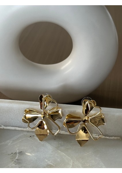 Renda Özel Seri Çiçek Küpe Gold fiyatları