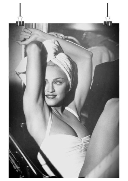 Madonna Poster3 - Retro Duvar Dekoru