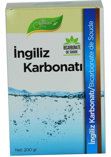 Yenilebilir Ingiliz Karbonatı Bicarbonate De Soude 200 gr
