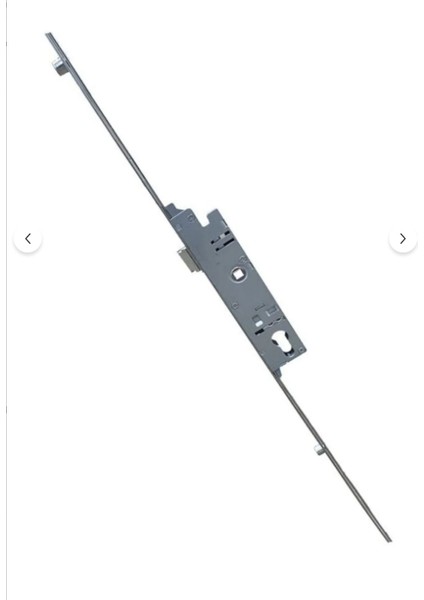 Plastik Gövdeli Pvc Kilitli Kapı Ispanyolet 180 cm 28/85 Eksen