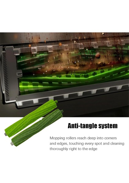 Irobot Roomba Max 705 Elektrikli Süpürge/ırobot Roomba Plus 504 Elektrikli Süpürge Yedek Parçaları Ana Fırça Kenar Fırçası Toz Torbası Filtresi (Yurt Dışından) indirimleri