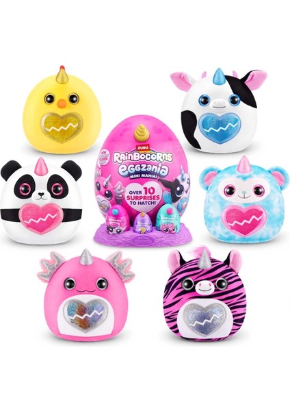 Buğz Rainbocorns Mini Eggzania Sürpriz Peluş RAR26000