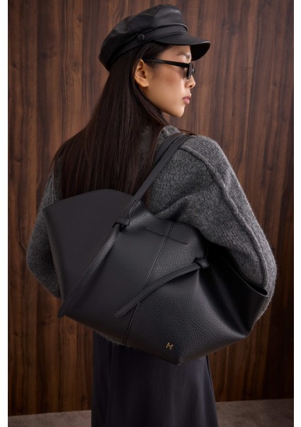 Maxi Shopper Çanta Siyah fırsatları