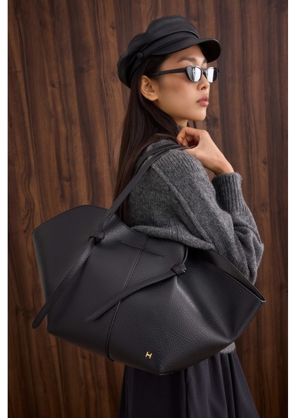 Maxi Shopper Çanta Siyah indirimleri