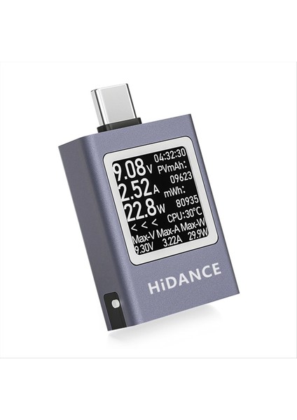 HDC-085C Dc 4,5-50V 0-12A Pd3.1 Çok Işlevli Dijital Ekran (Yurt Dışından)