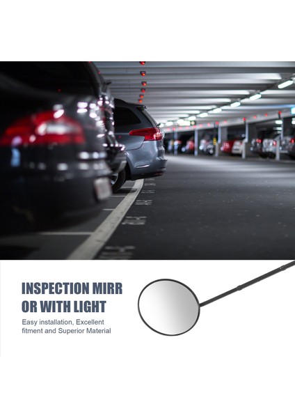 Araç Altı Muayene Aynası - 12 Inç Çaplı Güvenlik Aynası (Yurt Dışından) fırsatları