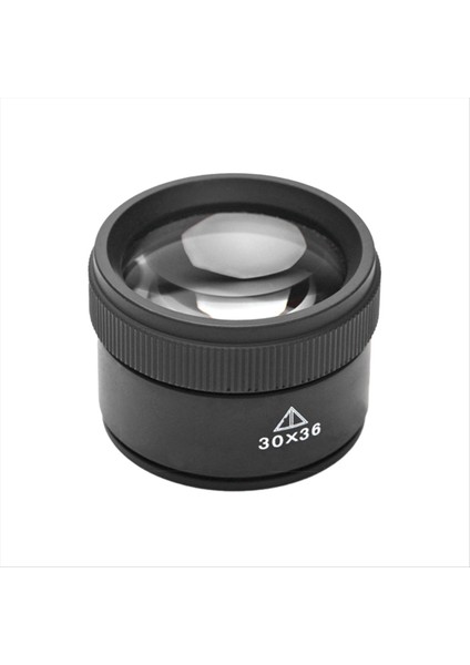 Hassas Işler Için 30X 36MM Büyüteç K9 Optik Lens Büyüteci (Yurt Dışından)