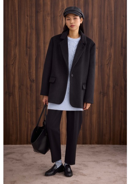 Blazer Kaban Siyah fırsatları
