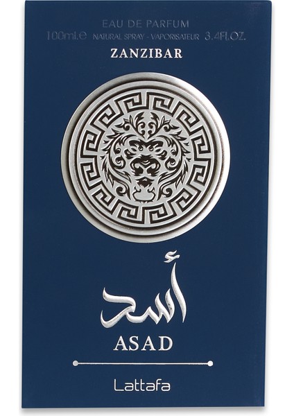 Asad Zanzibar Eau De Parfum 100 ml fırsatları