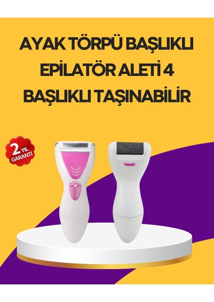 Buğz Taşınabilir Tıraşlı Epilasyon Makinesi
