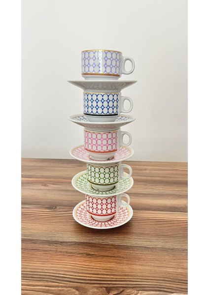 6'lı Porselen Fincan Takımı Seti fiyatları