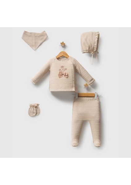 Tongs Baby Magic Forest 5'li Hastane Çıkışı 5645 Krem