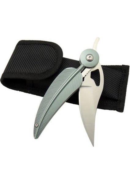 Knife Kızılderili Tüy Çakı Yeşil modelleri