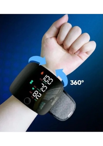 Buğz Sesli Dijital Elektronik Şarjlı Bilekten Hassas Kan Basıncı Tansiyon Aleti Bilekliği indirimleri