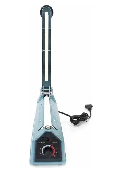 Buğz FS-200 Metal Gövdeli Kullanımı Kolay Poşet Ağzı Kapama Yapıştırma Makinası (20CM) Impulse