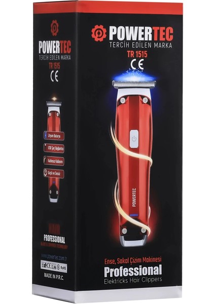 TR-1515 Lazer-Epilasyon Öncesi Tüm Vücut Tıraş Makinesi Sakal-Ense-Vücut fırsatları