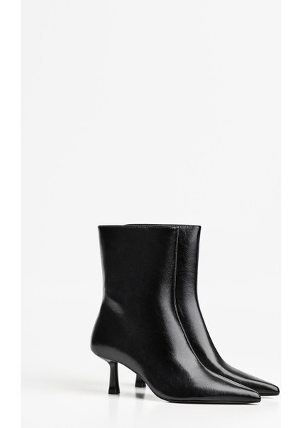 Kısa Sivri Topuklu Bot