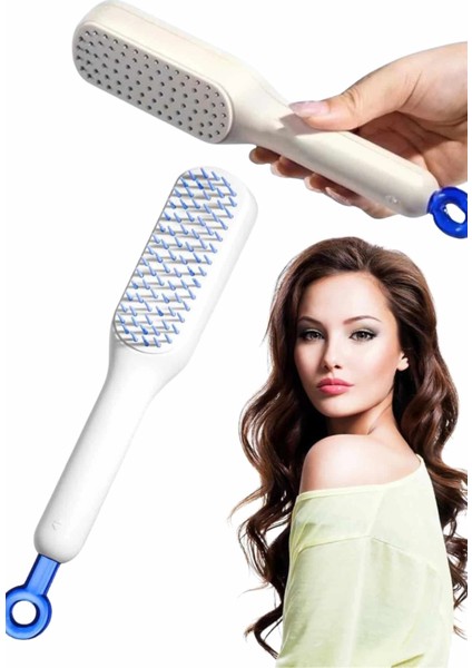 Buğz Kendi Kendini Temizleyebilen Hijyenik Saç Fırçası Anti-Statik Teknolojisi fiyatları