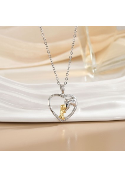 Yeni Titanyum Çelik Köprücük Kemiği Zinciri Dönen Kolye Kolye Kadın Yüz Aksesuarlı (Yurt Dışından)