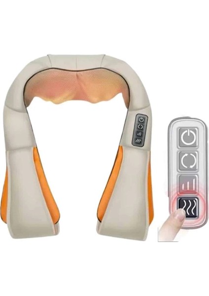 Buğz Ovmalı, Boyun Sırt Insan Eli Hissi Veren Şarjlı Masaj Aleti Masaj Cihazı indirimleri