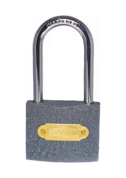 Buğz Eco Lounge Ymk Eko Gri Döküm Uzun Kancalı Asma Kilit 25MM