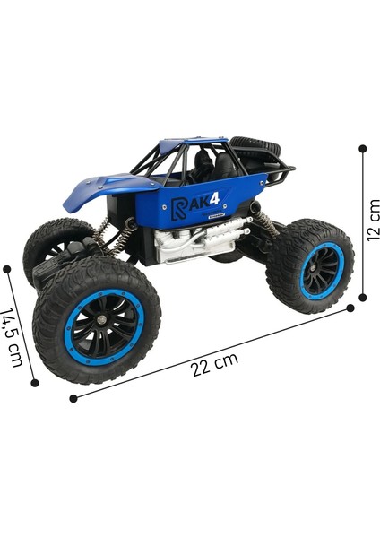 Uzaktan Kumandalı 4x4 Off-Road Arazi Aracı – 1.18 Metal Süspansiyonlu fiyatları