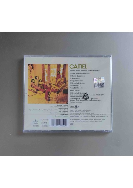 Camel - Camel CD ( Sıfır CD fiyatları