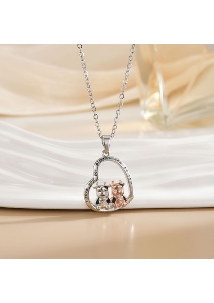 Yeni Titanyum Çelik Köprücük Kemiği Zinciri Dönen Kolye Kolye Kadın Yüz Aksesuarlı (Yurt Dışından)