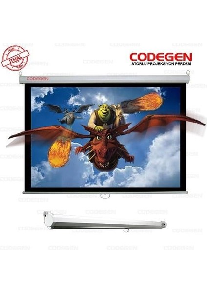 CODEGEN AX18 180x180 Storlu Projeksiyon Perdesi fiyatları