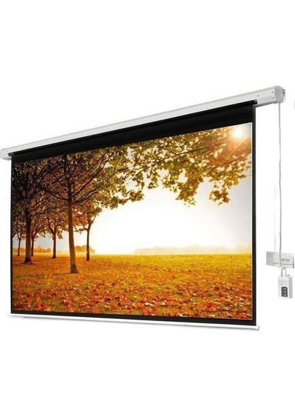 BE-240 240x200 Motorlu Projeksiyon Perdesi fiyatları