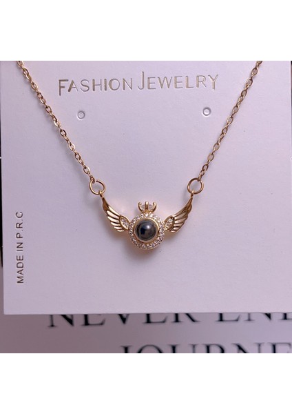 Yeni Titanyum Çelik Köprücük Kemiği Zinciri Dönen Kolye Kolye Kadın Yüz Aksesuarlı (Yurt Dışından)