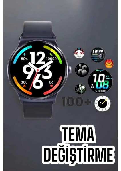 Buğz Akıllı Saat Sesli Görüşme Bluetooth Bağlantılı 3 Kordonlu fiyatları