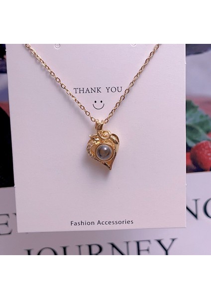 Yeni Titanyum Çelik Köprücük Kemiği Zinciri Dönen Kolye Kolye Kadın Yüz Aksesuarlı (Yurt Dışından)