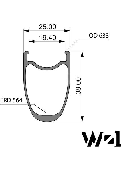 Zerolıte W01 – Karbon Yol Jant Çemberi