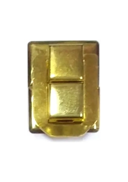 Buğz Yaylı Klips, Kutu Ön Kilidi - Büyük, Sarı, 1 Adet