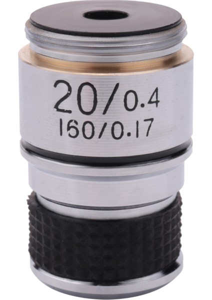 185 Mikroskop Objektifi 20X Achromatic Objektif Parçaları Aksesuarları (Yurt Dışından)
